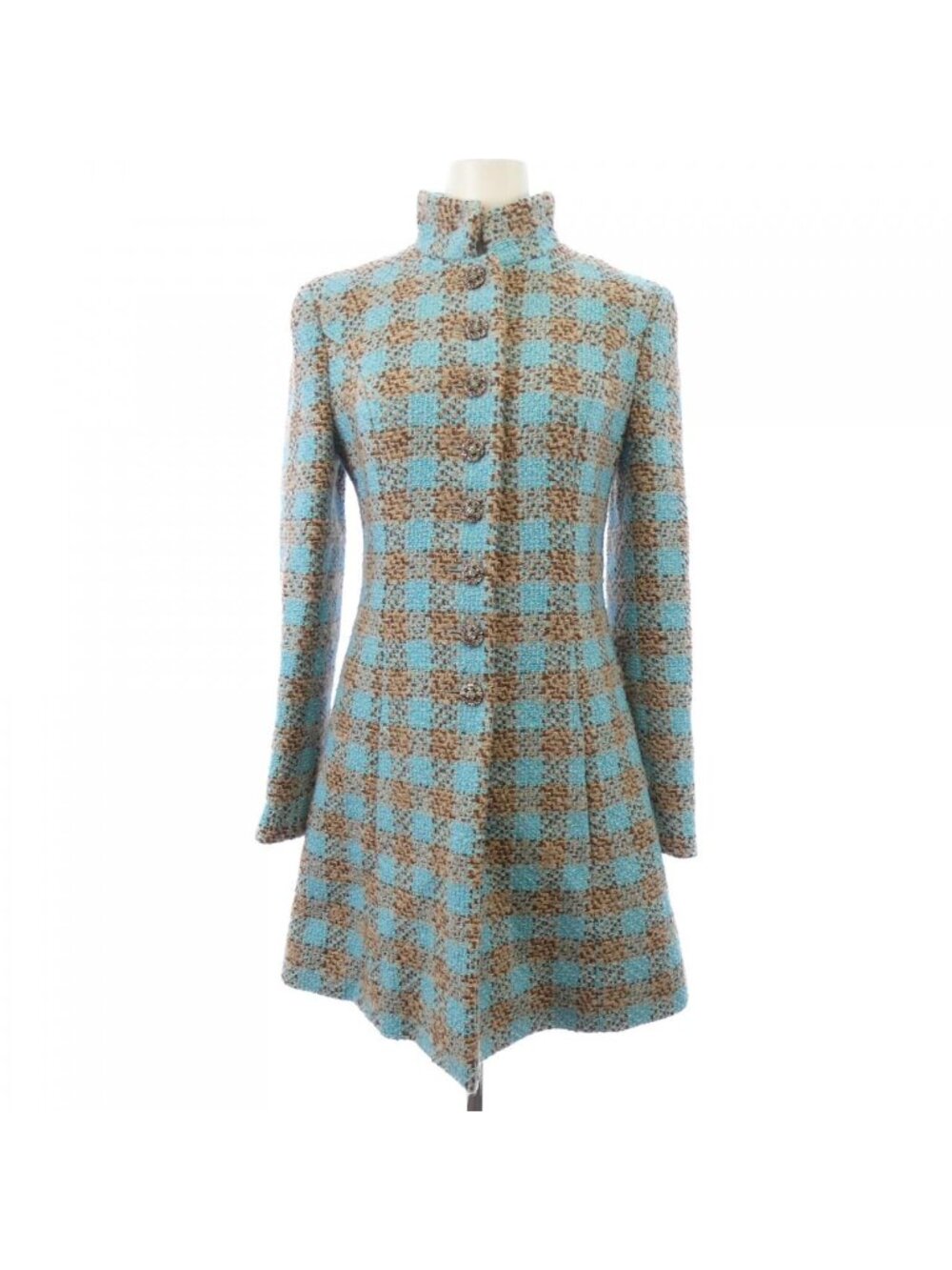 Chanel Coat Blue
